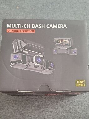Multi-CH Dash Camera 1080P Full HD - Black